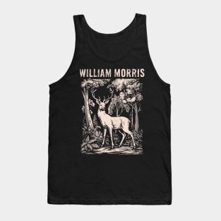 William Morris Deer in a forest Tank Top